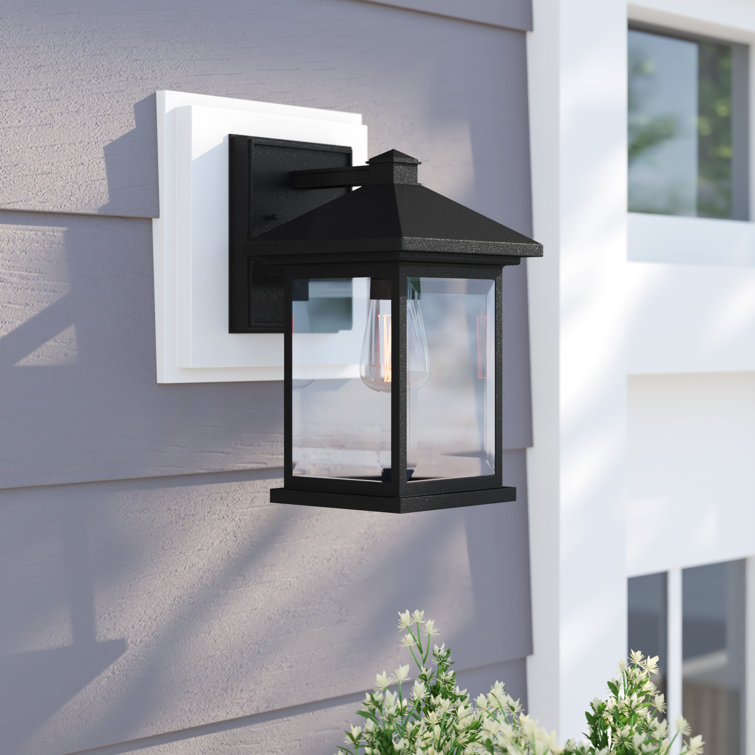 upward facing outdoor wall light